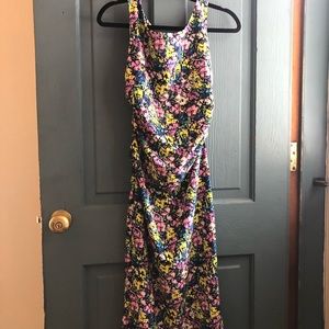 Beautiful Floral Midi Dress